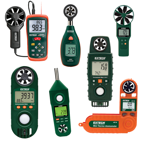 Extech Instruments for Vane Air Flow Meter Easy to Install Solution